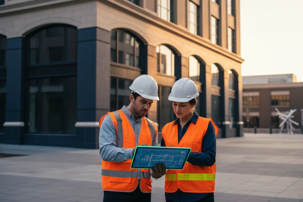 Commercial site consultation and project planning