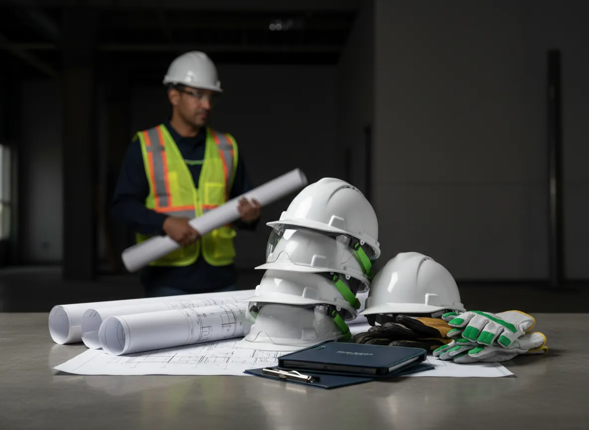 Restoration professionals wearing safety gear strictly adhering to OSHA compliance