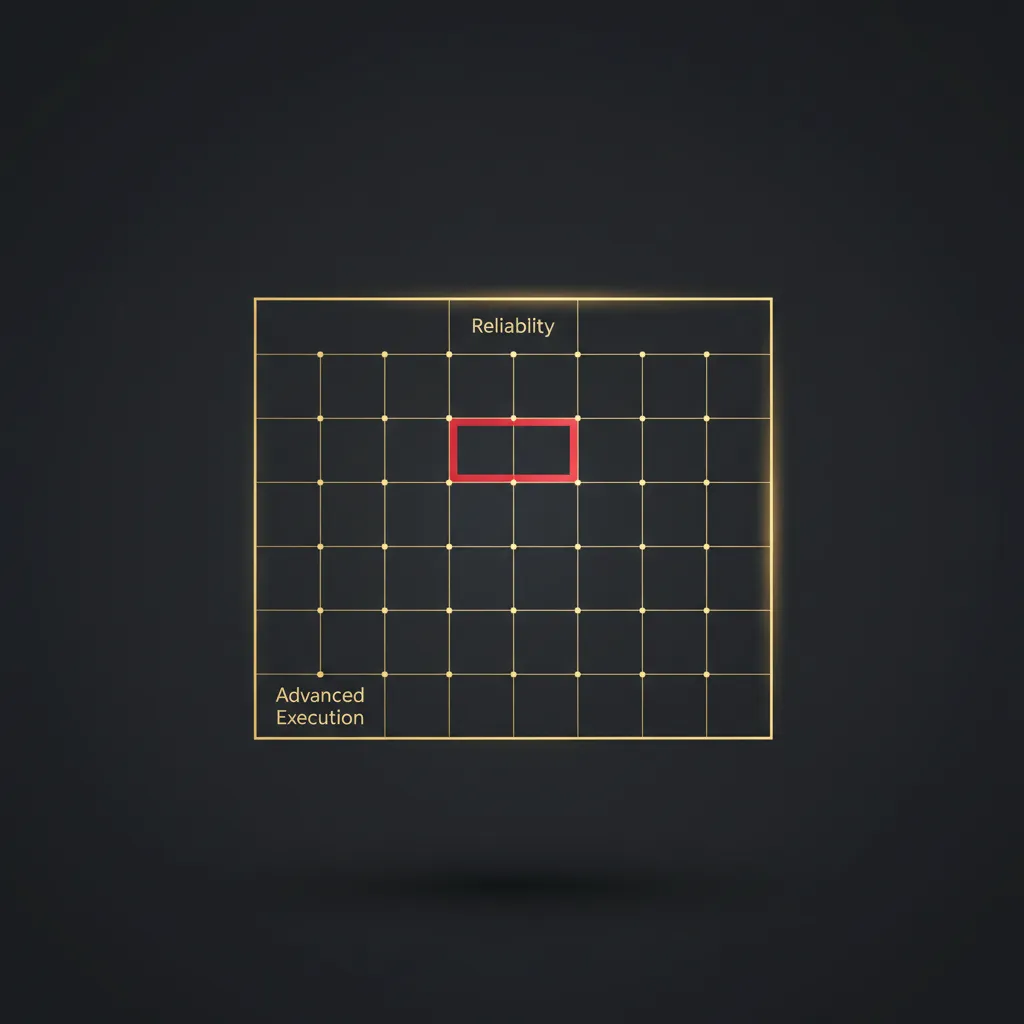 Maturity Matrix Grid illustrating Execution Reliability