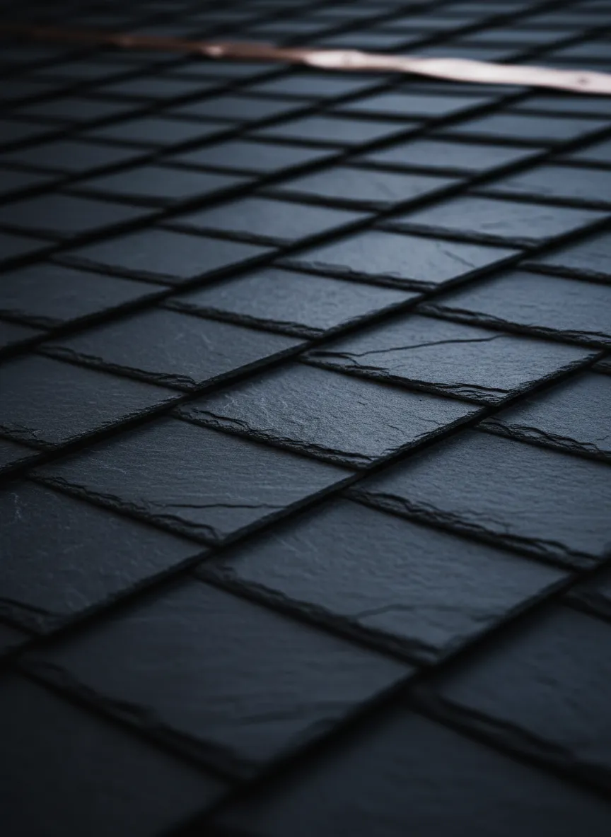 High-contrast roof texture