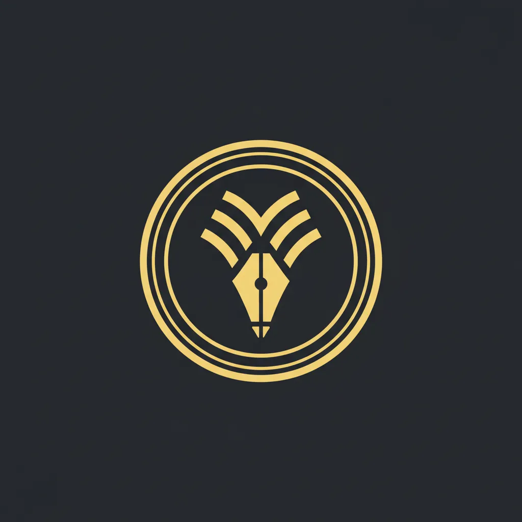 Auric Philology Institute circular emblem