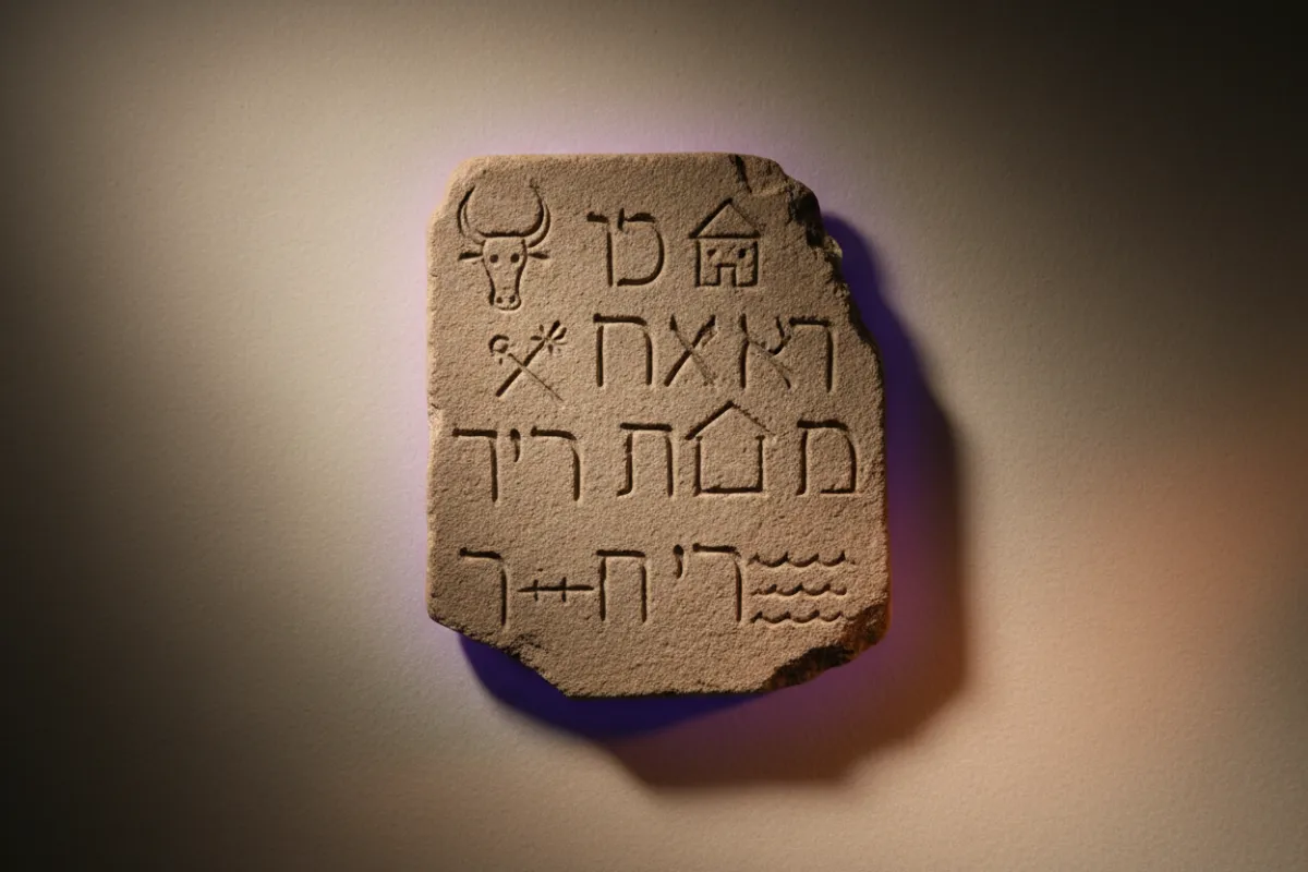 Ancient Paleo-Hebrew pictographs and their sounds