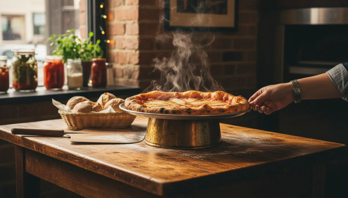 Old School Pizzeria concept photography placeholder