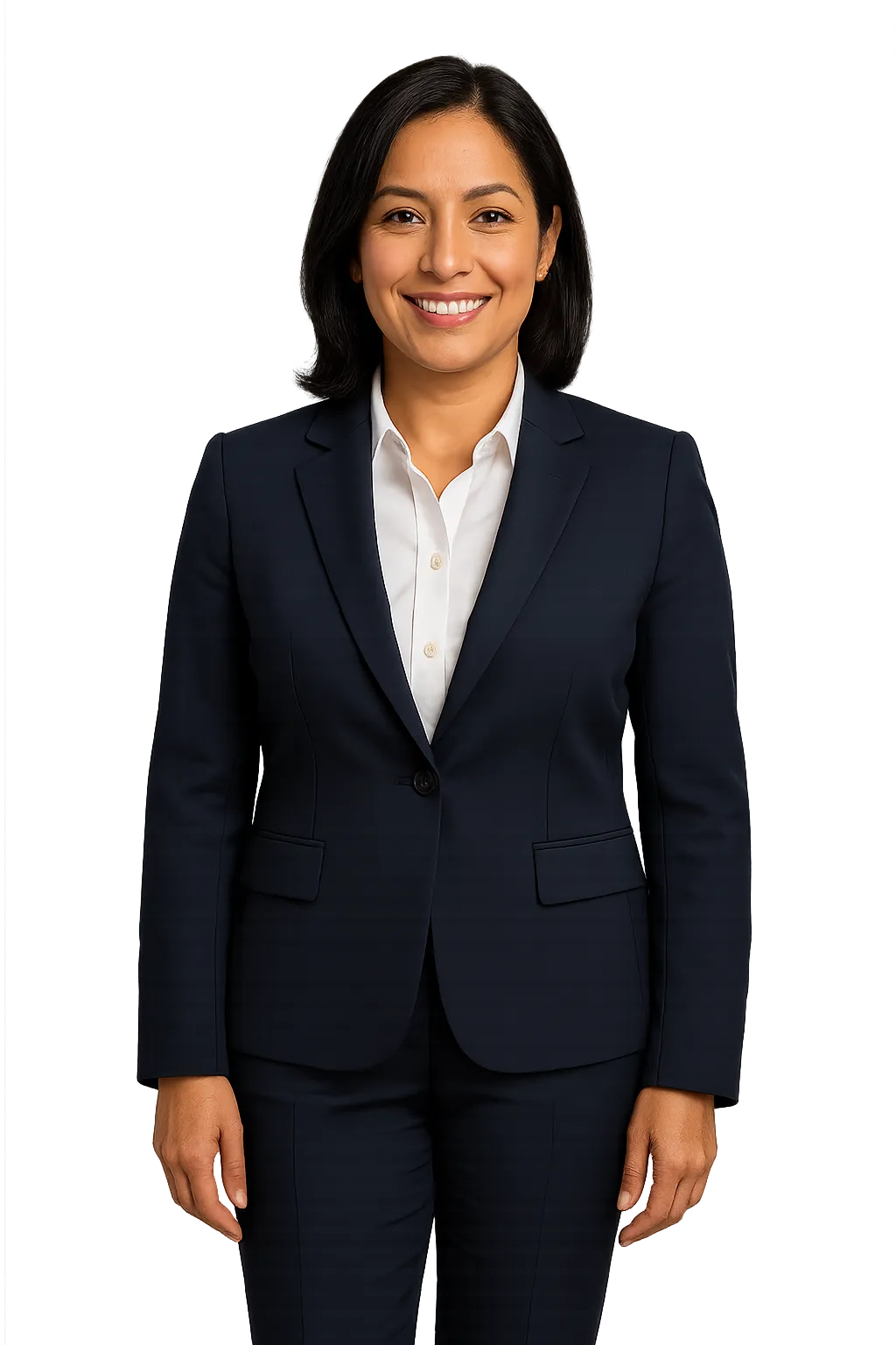 Profesional latina agente de seguros