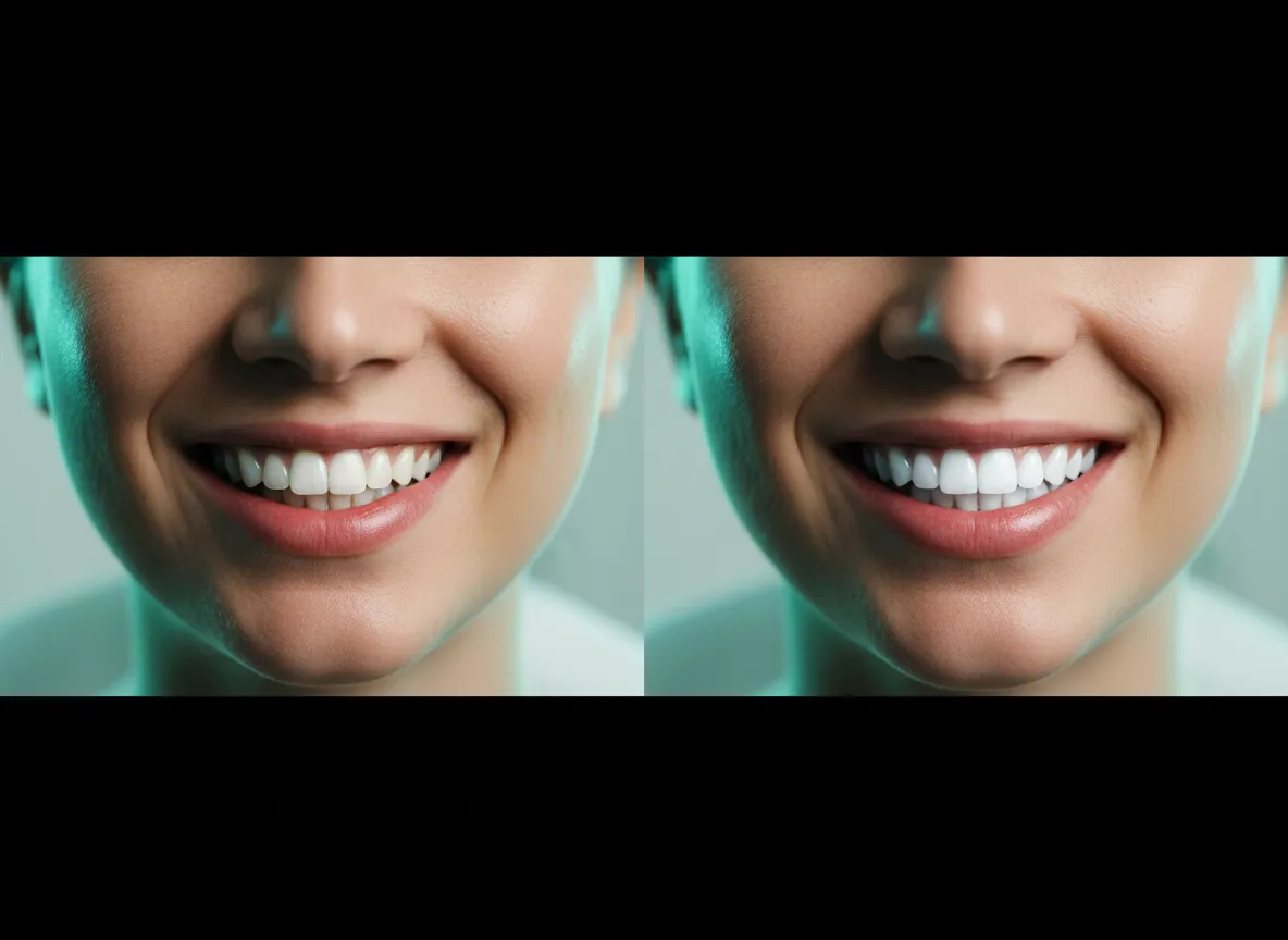 Teeth Whitening before and after results