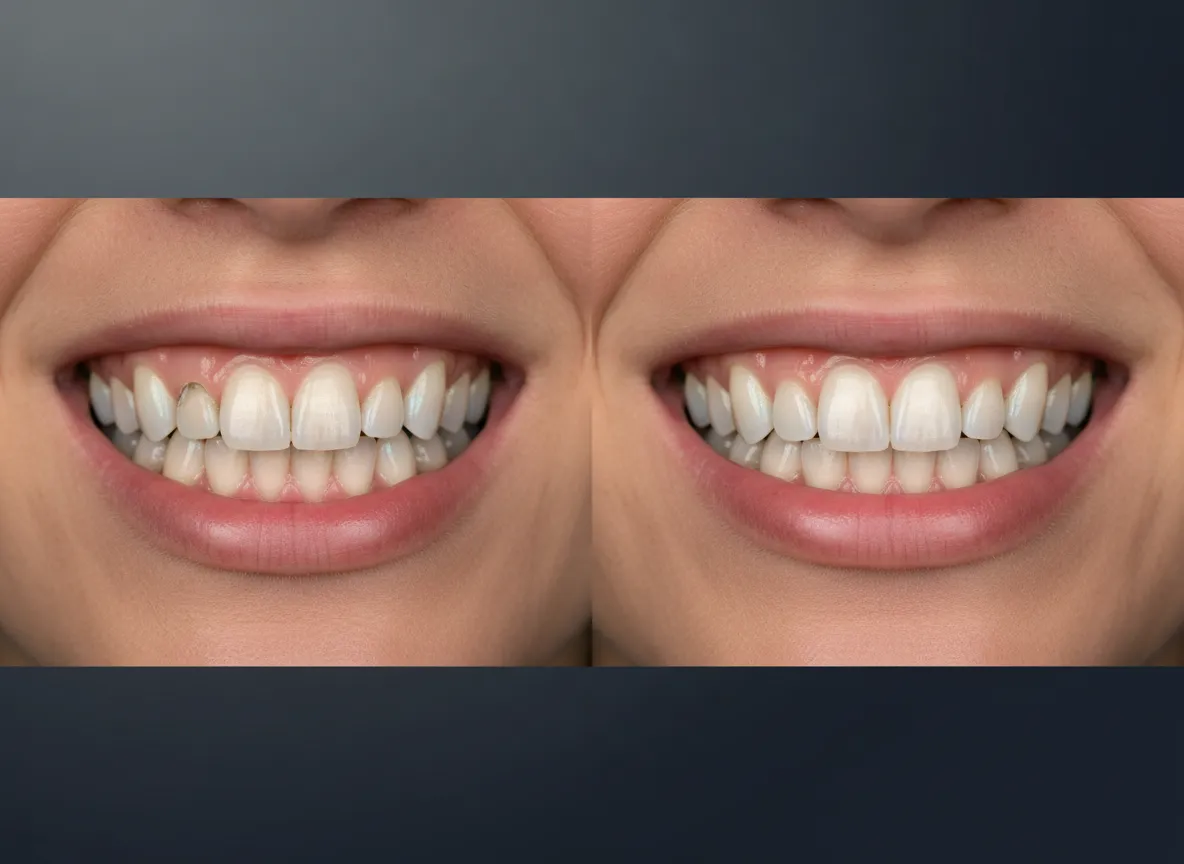 Dental Restoration before and after results