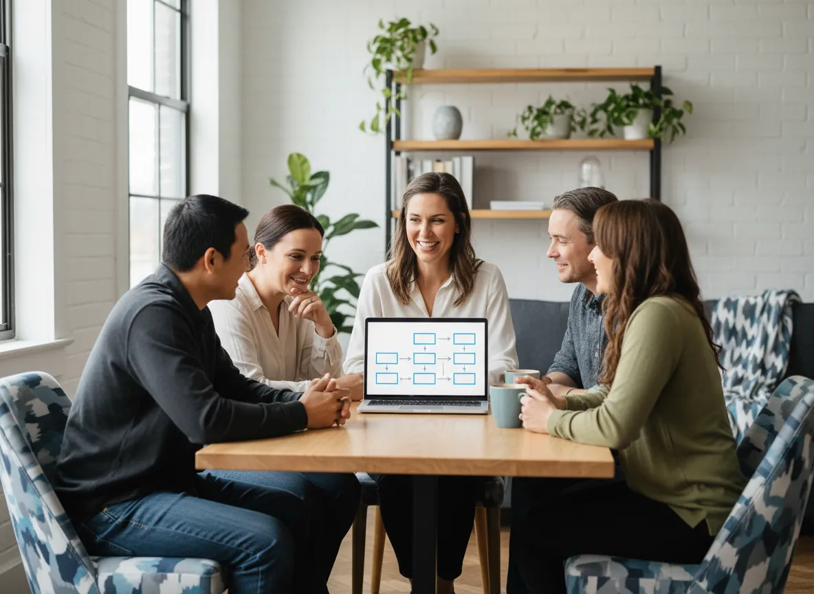 Kentucky small business owners collaborating around AI strategy