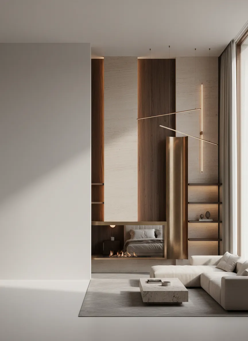 Render conceptual del diseño y estilo de vida