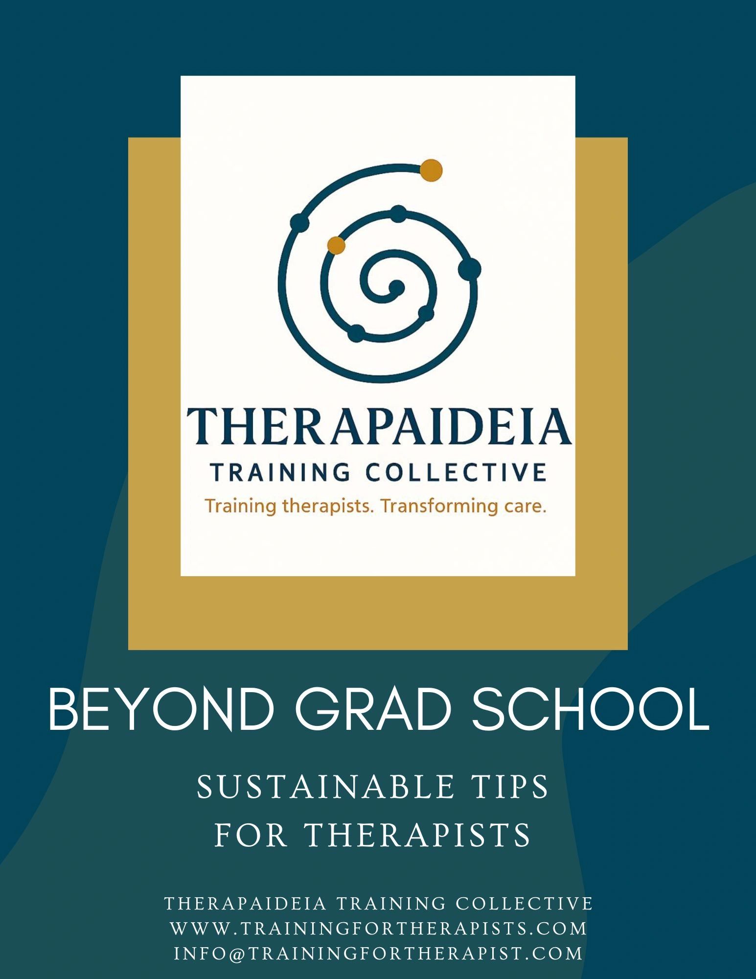 Image of Beyond Grad School: Sustainable Tips for Therapists