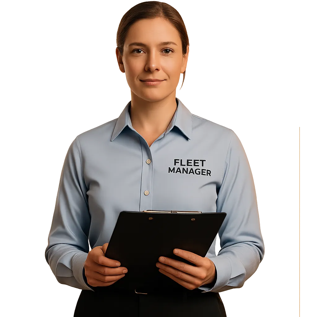 Fleet Manager Sarah J.