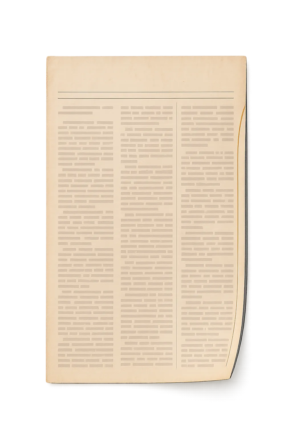 Front page newspaper clipping featuring Craig J. Concannon
