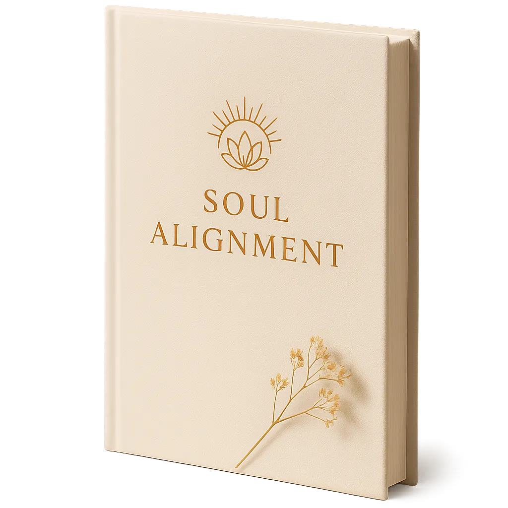 Soul Alignment Workbook cover mockup