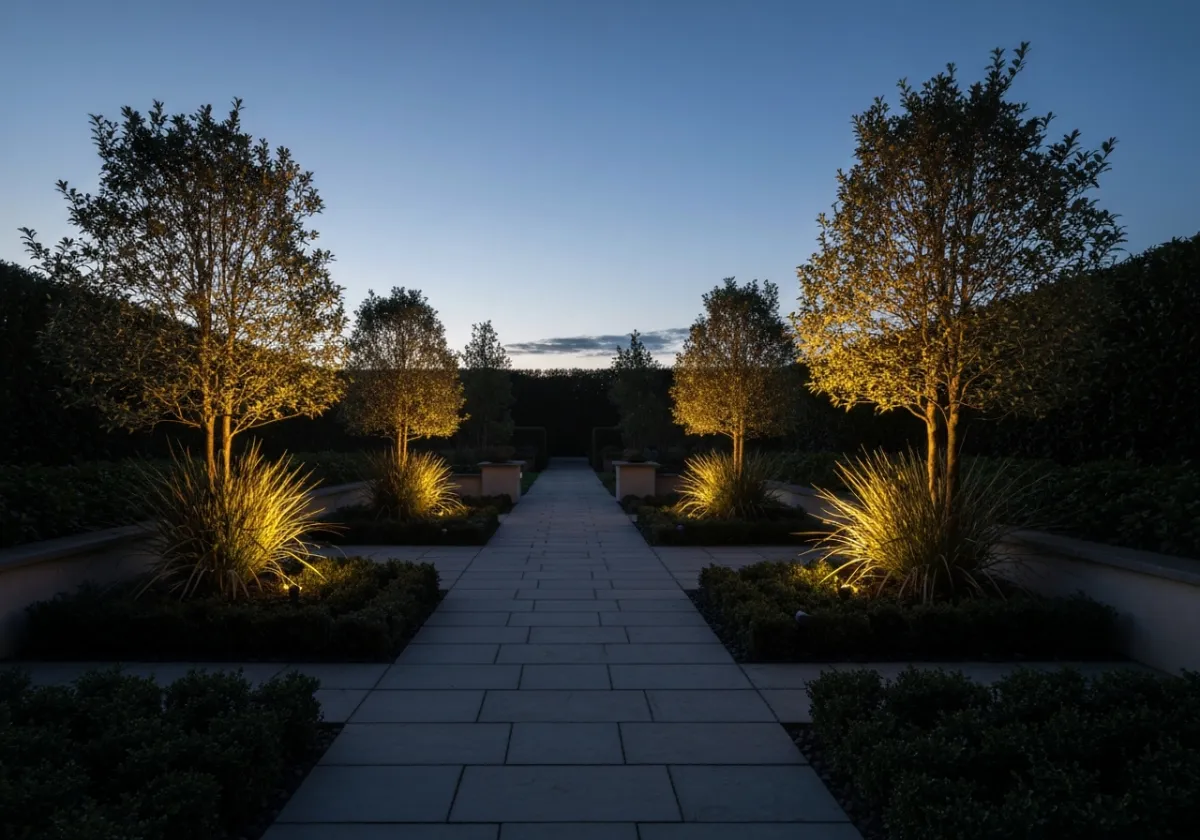 Landscape Lighting Integration
