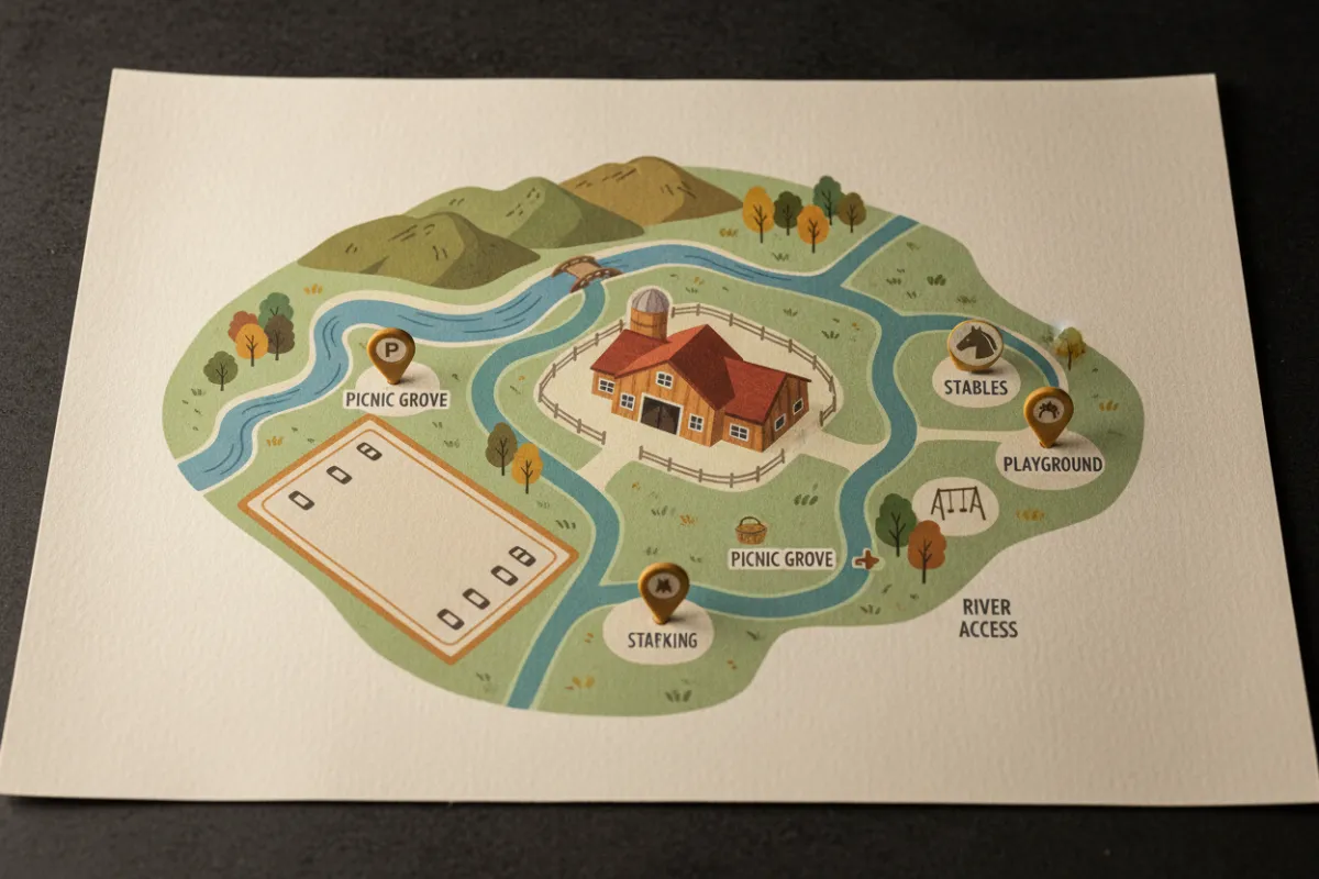 Map to the stable location