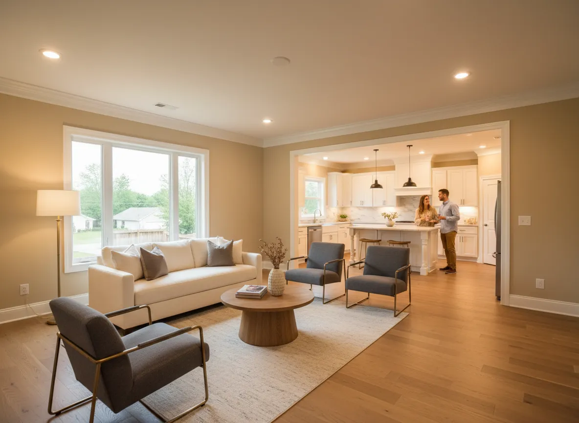 Huntsville home remodel living space