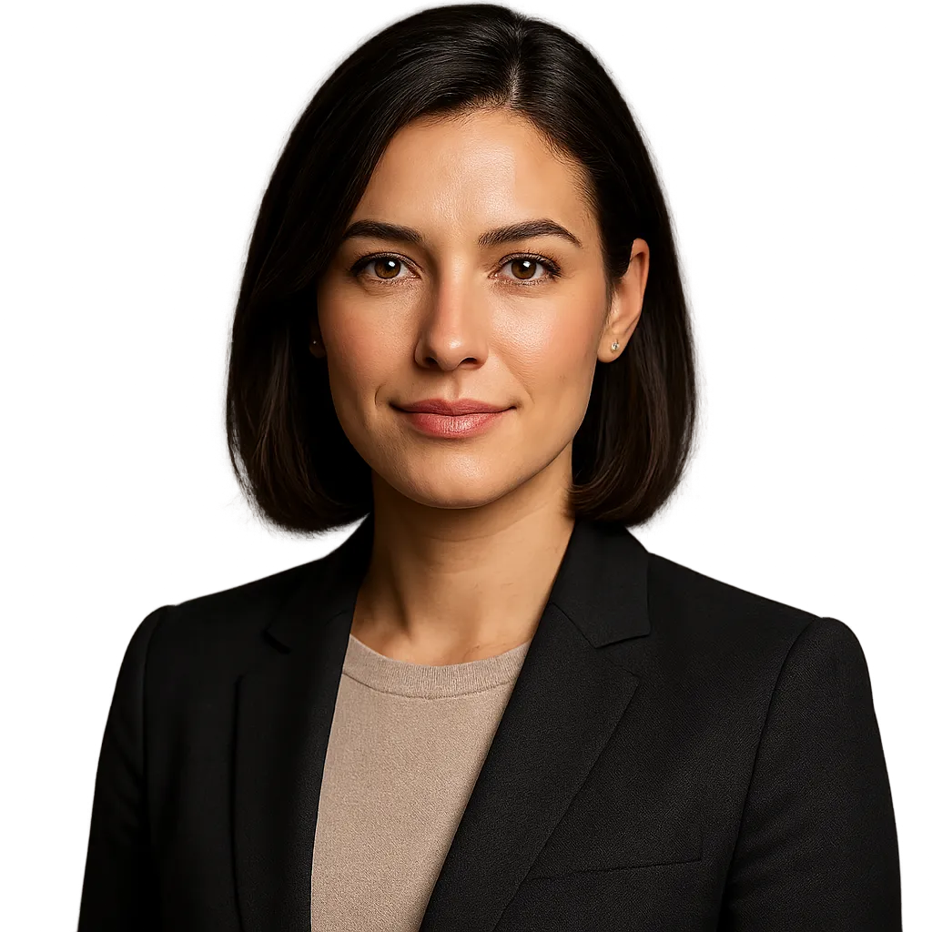 Senior Marketing Executive and Performance Strategist Cutout Portrait