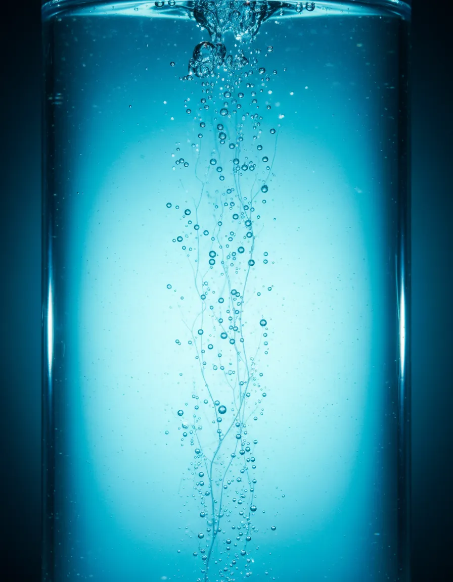 Visual representation of cold water causing vasoconstriction