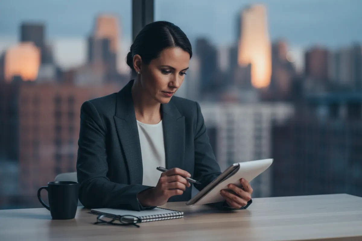 Founder reviewing notes, thumbnail for latest article