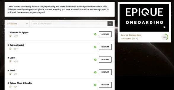 Agent Attraction 1 Onboarding Process Dashboard