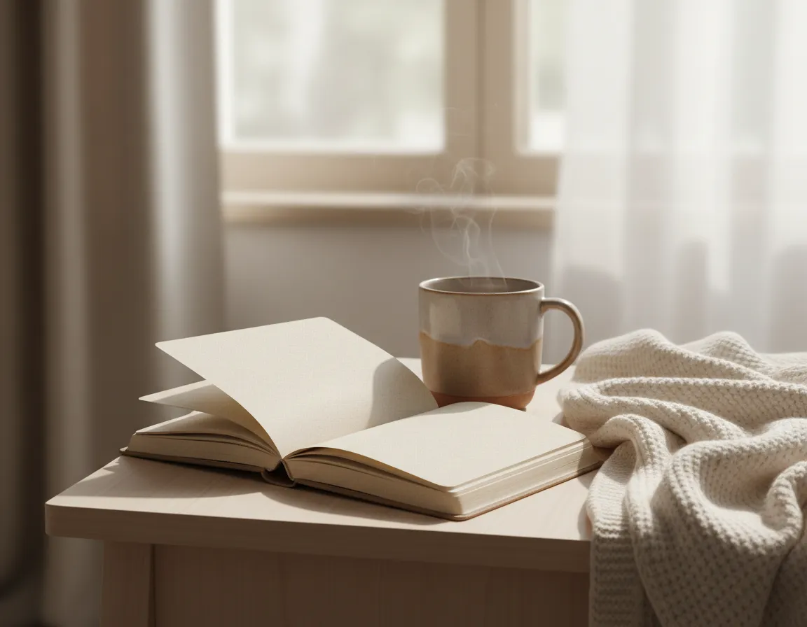 Soft, modern image representing comfort in grief