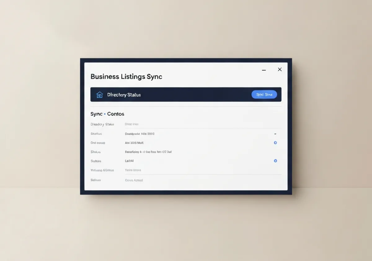 Business Listings Sync directory updates