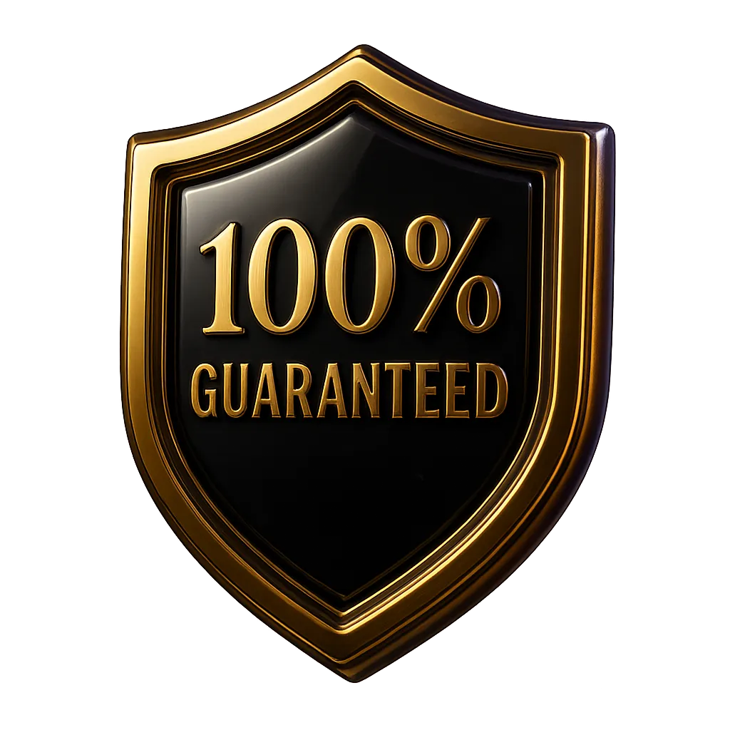 Premium Gold Alignment Guarantee Seal