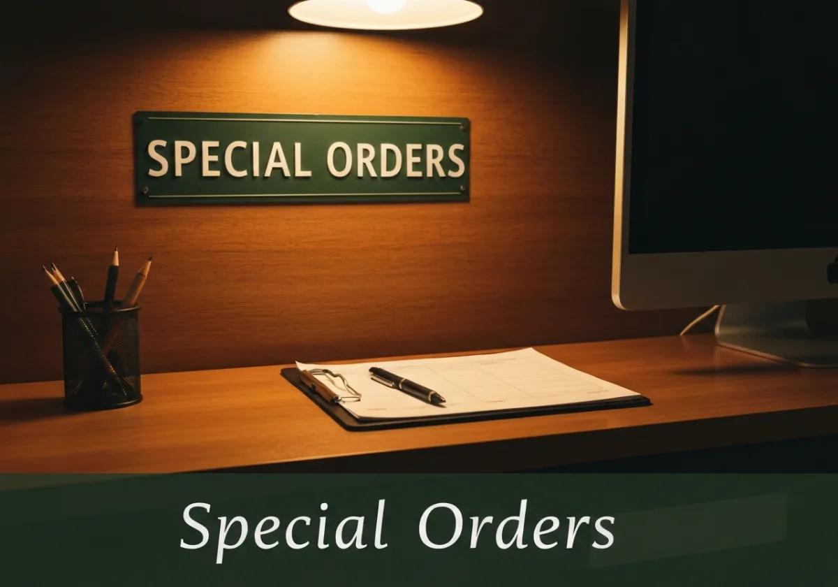 Special orders desk