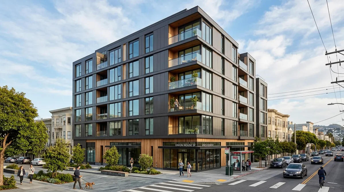 Union House SF modern architectural development