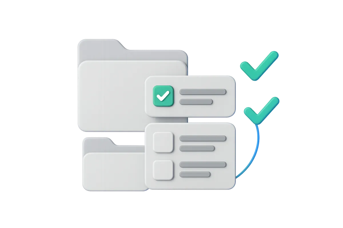 Dashboard productivity and task completion illustration