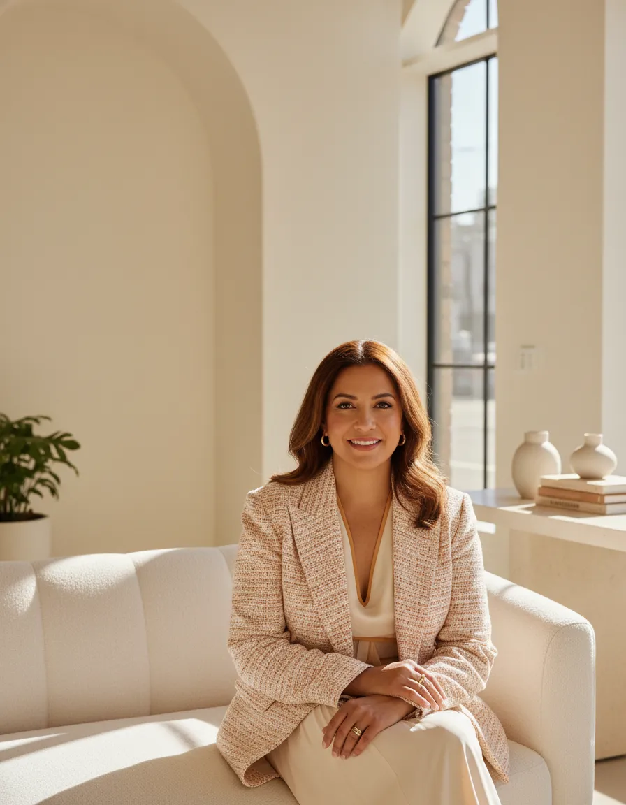 Melissa Ann Hernandez in a professional editorial portrait