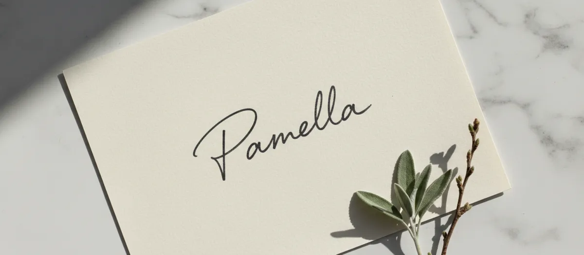 Pamella's Signature