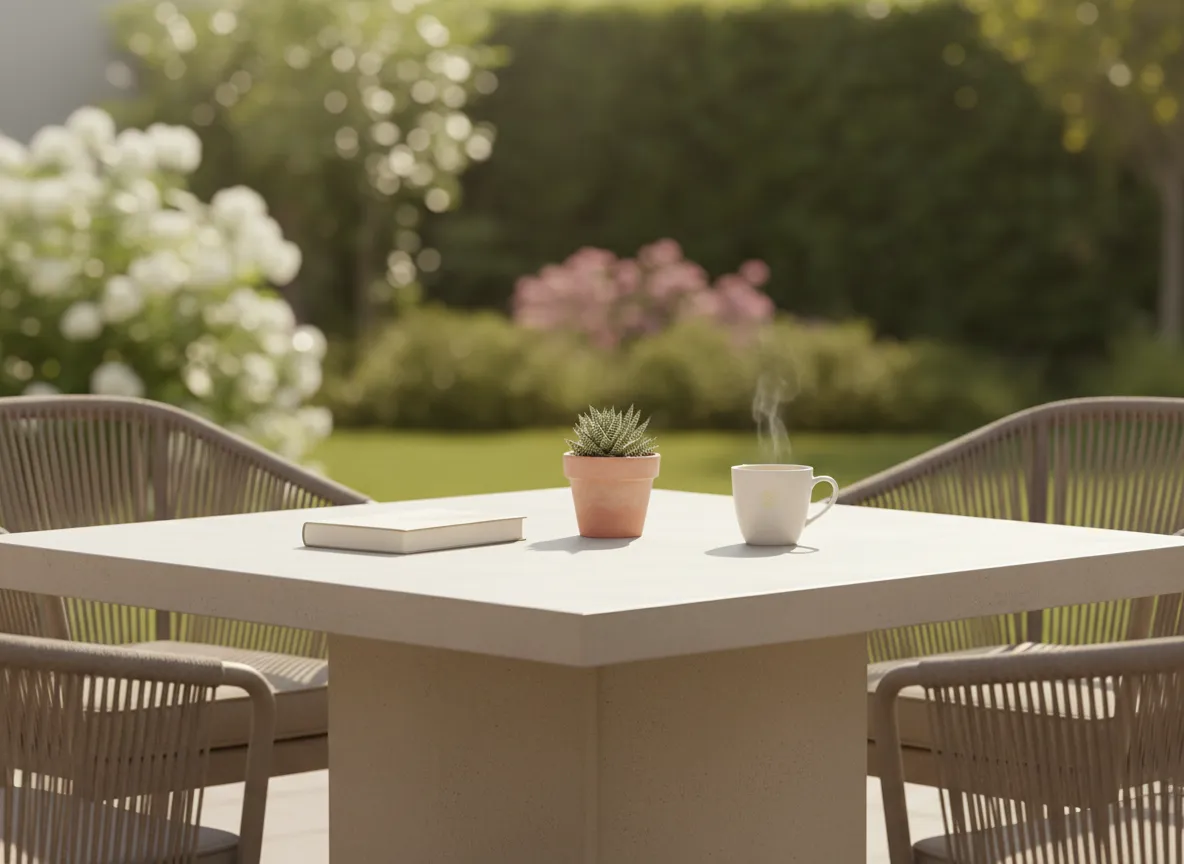 Mesas de patio modernas
