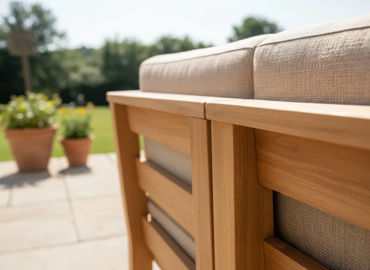 Detalle estructura de madera