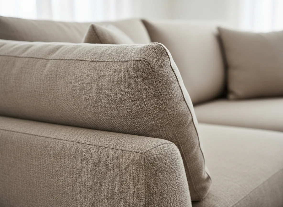 Detalle cojines seccional