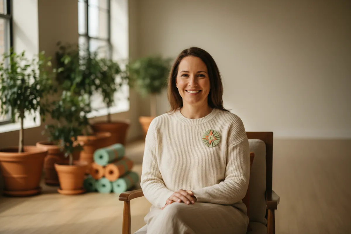 Friendly wellness support specialist ready to answer your questions
