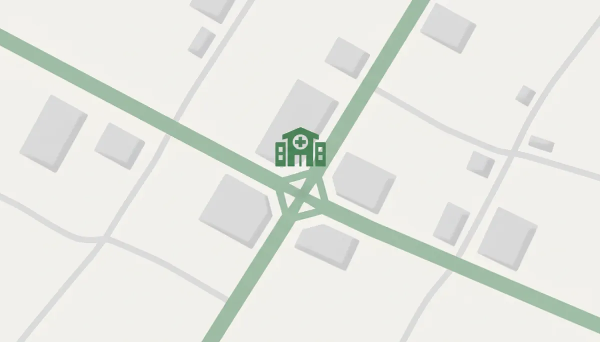 Map showing location of Mountain View Chiropractic in Seymour TN