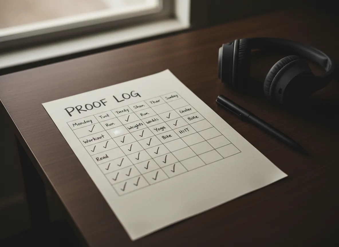 Proof Log Screenshot