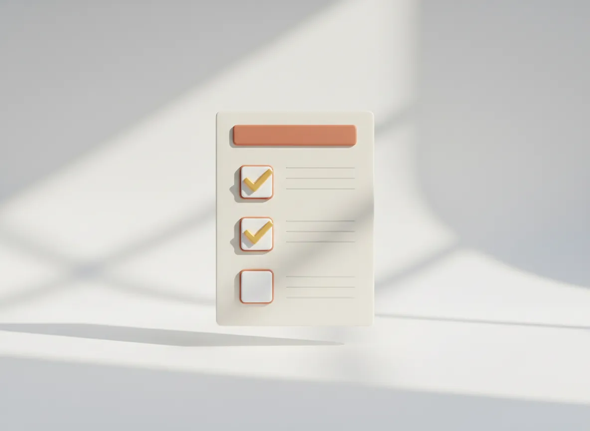 Financial Checklist Icon