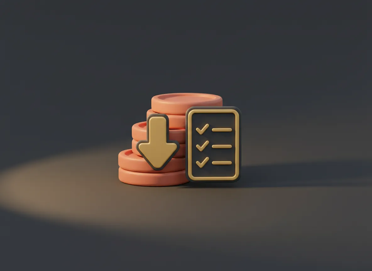 Debt Reduction Worksheet Icon