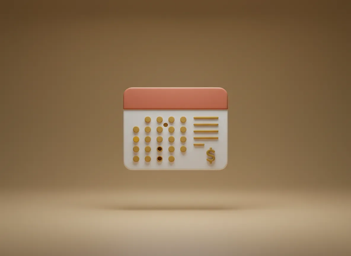 Monthly Expense Tracker Icon