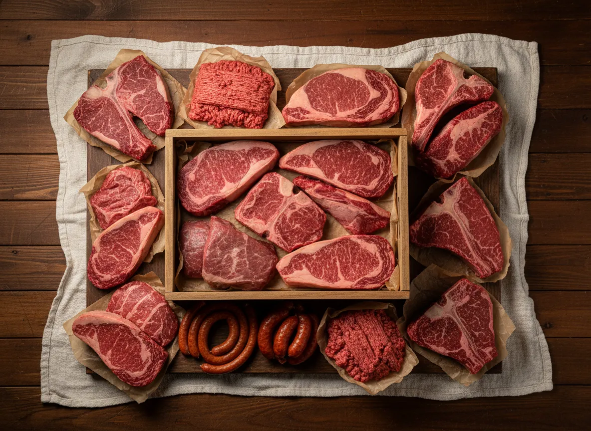 Beef Sampler Pack Box