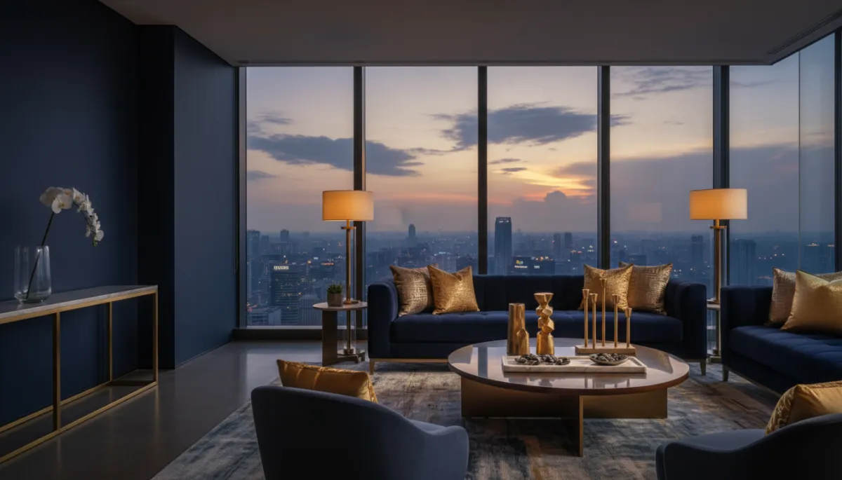 High-end Singapore property interior