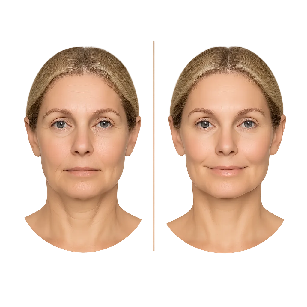 Before and After Transformation