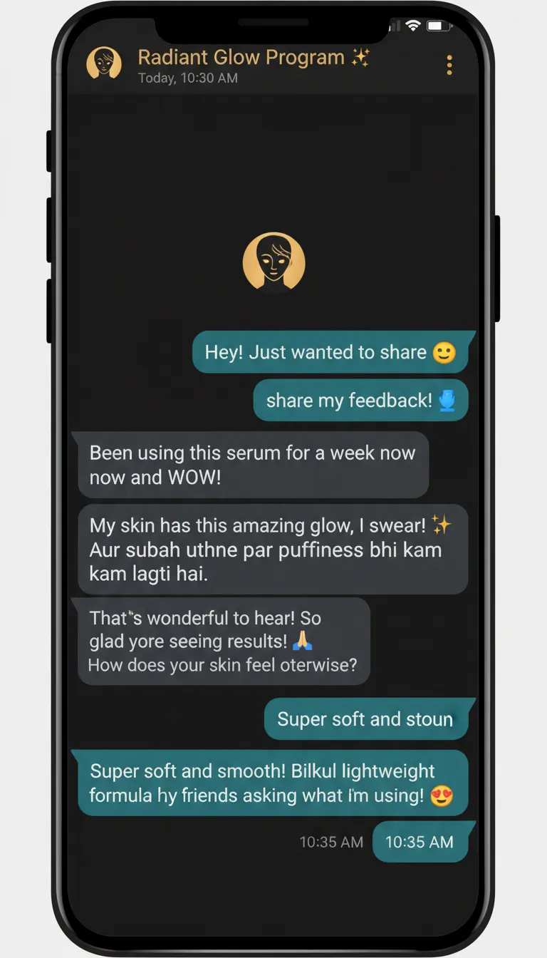 WhatsApp Review Screenshot