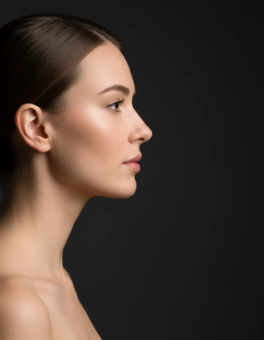 After double chin reduction