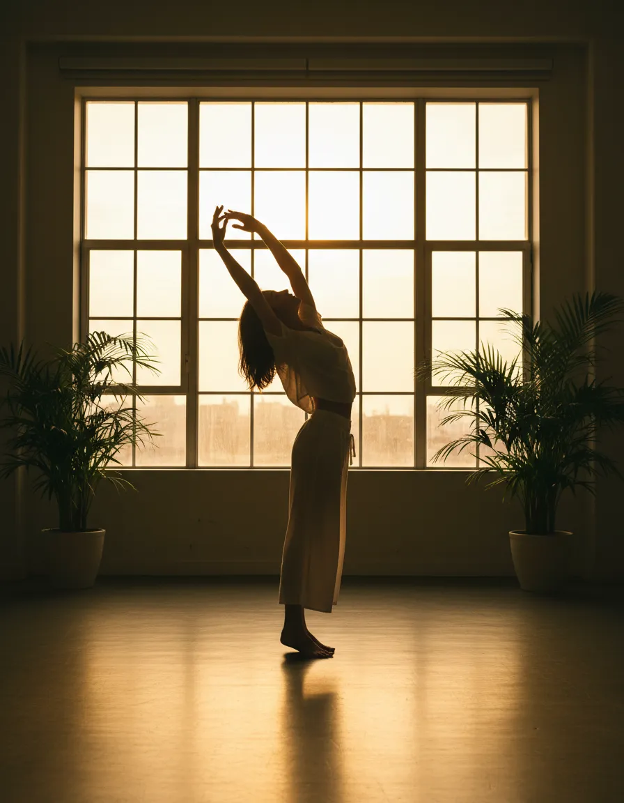 Lifestyle photography demonstrating enhanced mobility and gentle movement