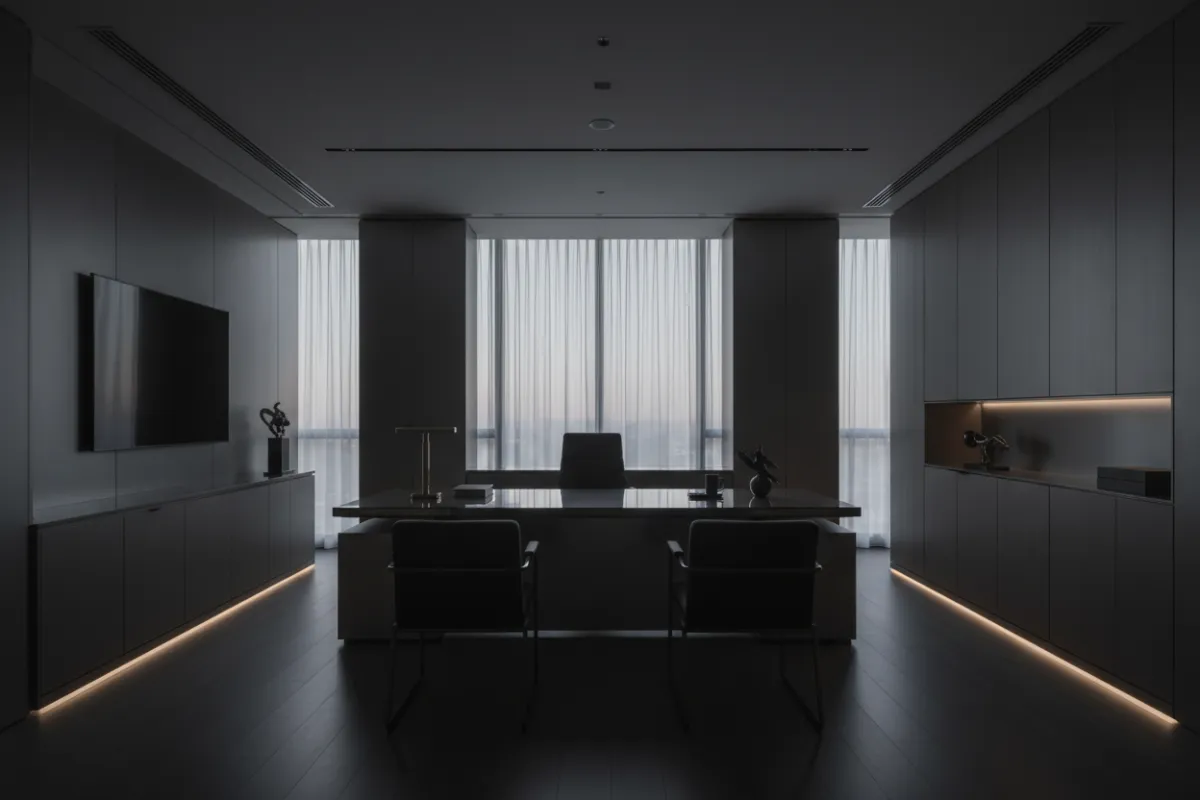 Spazio ufficio moderno e professionale
