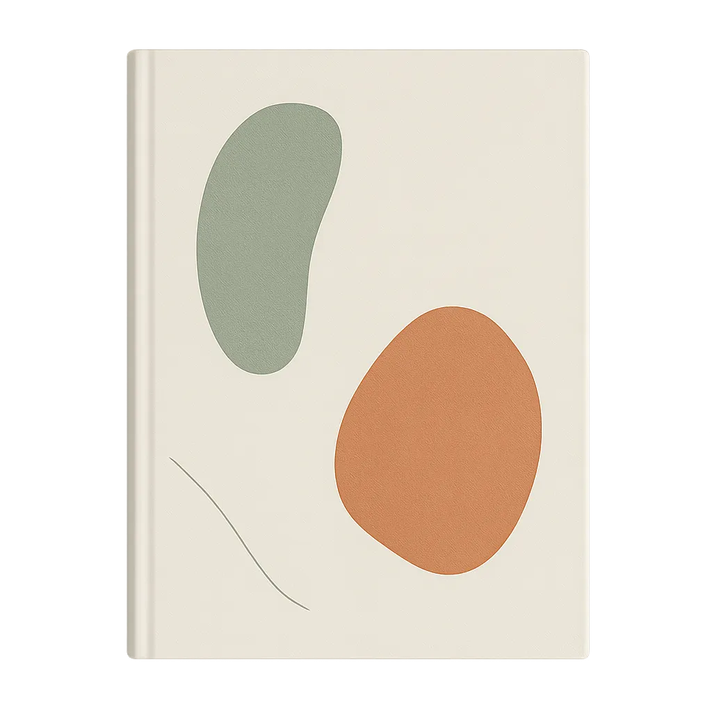 A delicate, soft-lit abstract representation of the healing workbook.