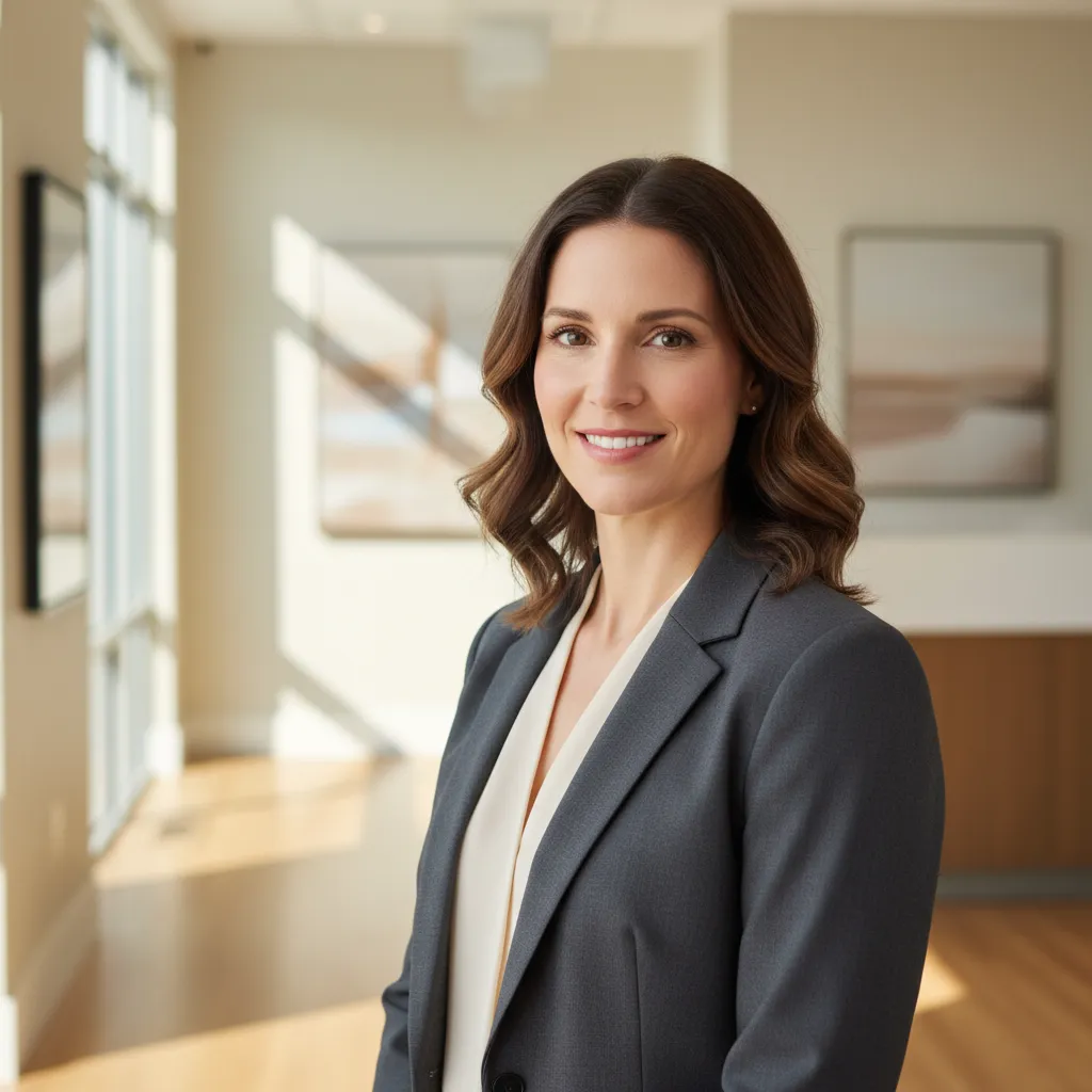 Portrait of Maya R., Clinic Director