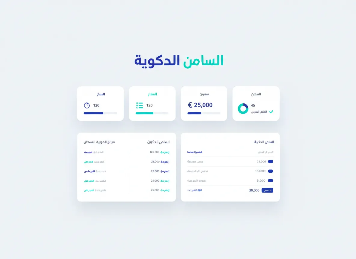 واجهة الفواتير والتقديرات في ايديازيك